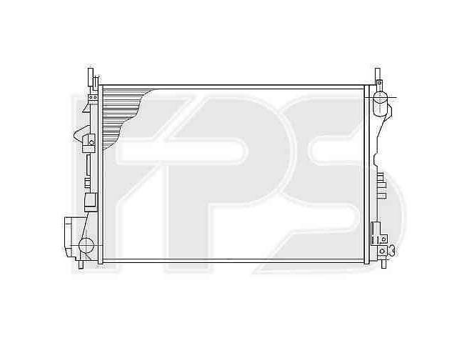 Радиатор охлаждения OPEL (FPS) FP 52 A1093