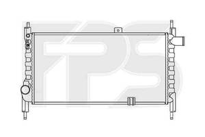 Радиатор охлаждения OPEL KADETT E 1.4 i 1985-1991 FP 52 A250