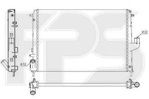 Радиатор охлаждения RENAULT (NRF)  FP 56 A145