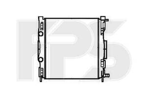 Радиатор охлаждения RENAULT (NRF) FP 56 A398-X