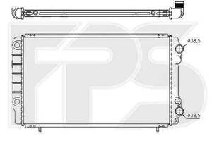 Радиатор охлаждения RENAULT TRAFIC 1981-2001 FP 56 A749-X