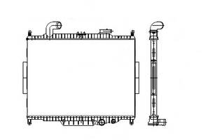 Радиатор охлаждения ROVER Range Rover (10-) Glyser 302998