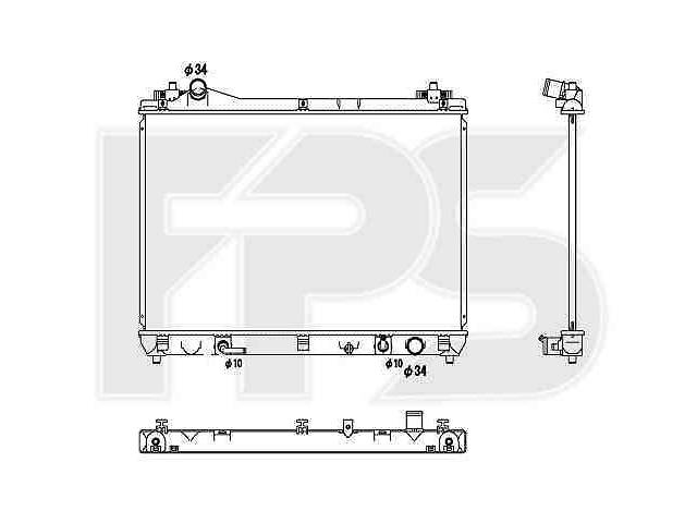Радиатор охлаждения SUZUKI (KOYORAD) FP 68 A80-X