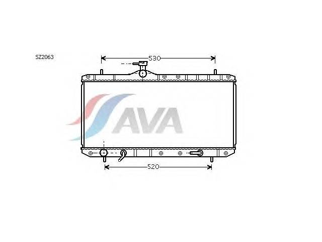 Радиатор охлаждения SUZUKI Liana(01-) Glyser 362063