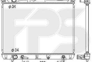 Радиатор охлаждения SUZUKI VITARA GRAND 1998-2005 FP 68 A518-X