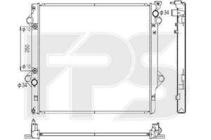 Радиатор охлаждения TOYOTA LAND CRUISER PRADO 2003-2009 (J12) FP 70 A1314-X