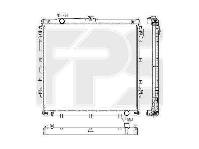 Радиатор охлаждения TOYOTA SEQUOIA / TUNDRA 2007- FP 70 A898-X