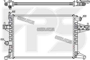Радиатор OPEL CORSA C (2001-2007)