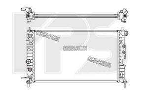 Радиатор OPEL VECTRA B 95-02