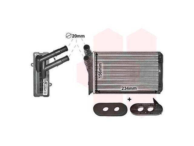 Радиатор отопления AUDI A3 (8L1) / VW POLO (6N1) / VW VENTO (1H2) 1979-2010 г.