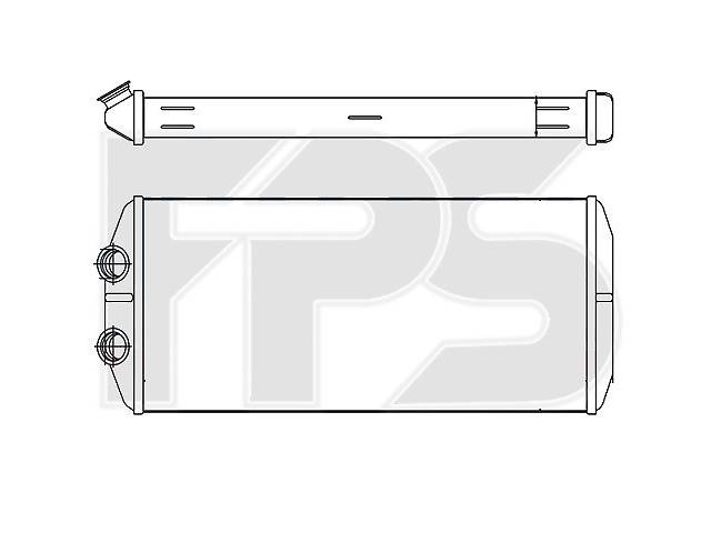 Радиатор печки Citroen Berlingo, Peugeot Partner (2008-2015) (AVA) FP 20 N163-Q