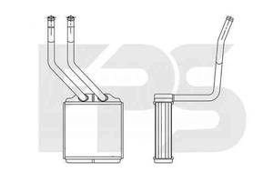 Радиатор печки FORD TRANSIT, TRANSIT TOURNEO 2.2D-3.2D 2006-2014