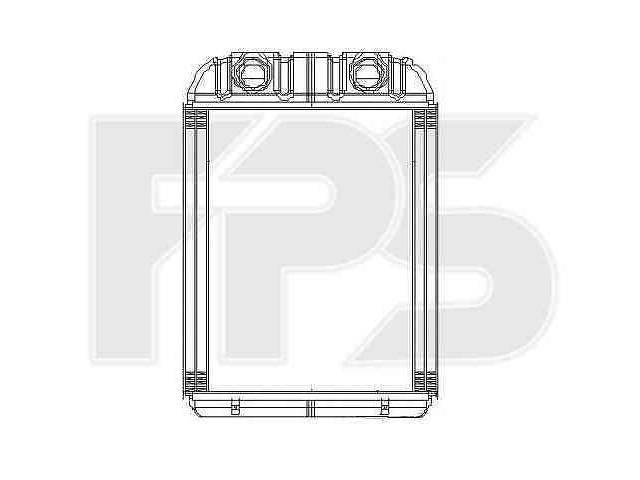 Радиатор печки AUDI Q7; PORSCHE CAYENNE; VW AMAROK, TOUAREG 2002-2019