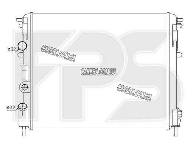 Радиатор RENAULT LOGAN 04-08 SDN