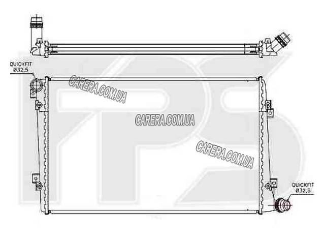 Радиатор SEAT LEON 05-12