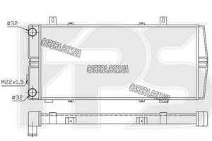 Радиатор SKODA FELICIA (1995-2001)