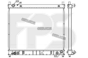 Радиатор SSANG YONG REXTON I 02-
