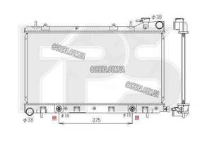 Радиатор SUBARU FORESTER 03-08