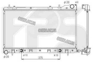 Радиатор SUBARU FORESTER 03-08