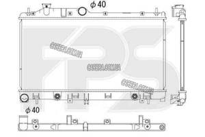 Радиатор SUBARU LEGACY OUTBACK 04-09