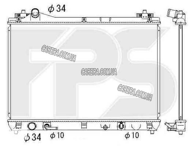 Радиатор SUZUKI VITARA GRAND 06-