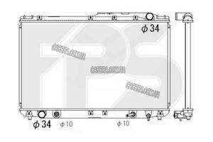 Радиатор TOYOTA CAMRY XV10 (1992-1996)