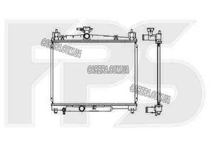 Радиатор TOYOTA YARIS (1999-2006)