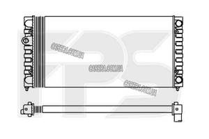 Радиатор VOLKSWAGEN GOLF III