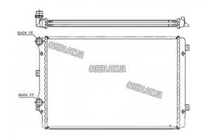 Радиатор VOLKSWAGEN GOLF V