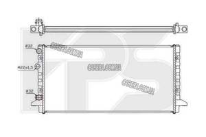Радиатор VOLKSWAGEN PASSAT B3 (1988-1993)