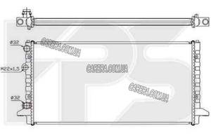 Радиатор VOLKSWAGEN PASSAT B3 (1988-1993)
