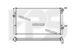 Радіатор VOLKSWAGEN PASSAT (B3),(B4)