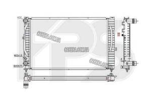 Радіатор VOLKSWAGEN PASSAT (B5)
