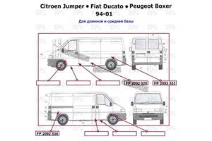 Ремонтная часть CITROEN JUMPER (1994-2002)