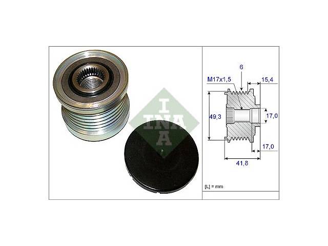 Шків генератора DS DS 5 / DS DS 3 / CITROEN DS3 / CITROEN DS4 / CITROEN DS5 2004-2017 р.