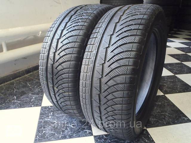 Шины бу 235/55/R17 Michelin Pilot Alpin PA2 Зима 6,91мм 2015г