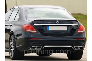 Спойлер Mercedes W213 тюнинг стиль E63s AMG сабля