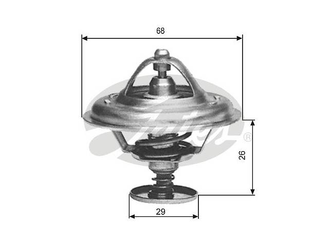 Термостат CITROEN VISA / JEEP CJ5 - CJ8 / TALBOT HORIZON / RENAULT 25 (B29_) 1966-2006 г.