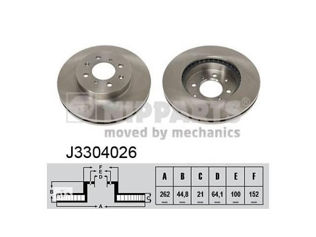 Тормозной диск MG MG ZS / ROVER COUPE / ROVER 400 (RT) / HONDA DOMANI (MJ_) 1987-2006 г.