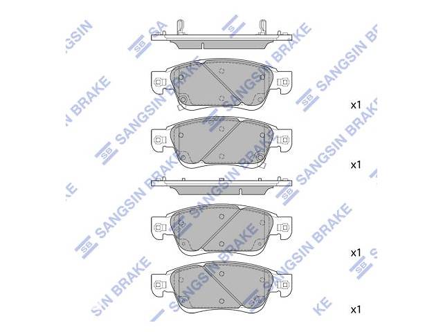 Тормозные колодки INFINITI EX / INFINITI FX / INFINITI G купе 2007- г.