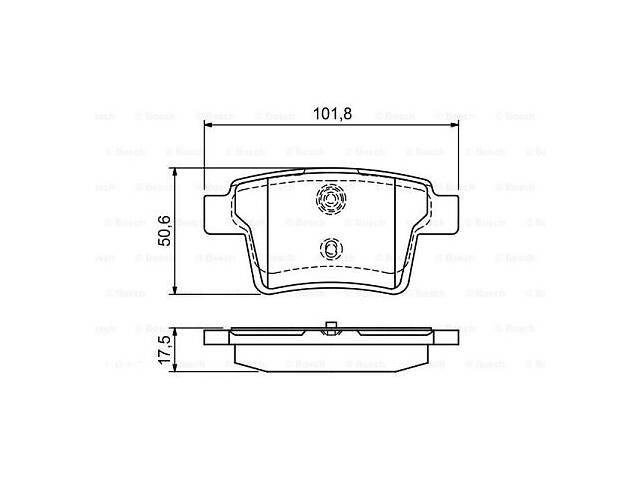 Тормозные колодки к-кт. JAGUAR X-TYPE (X400) / FORD MONDEO III (B5Y) 2000-2009 г.