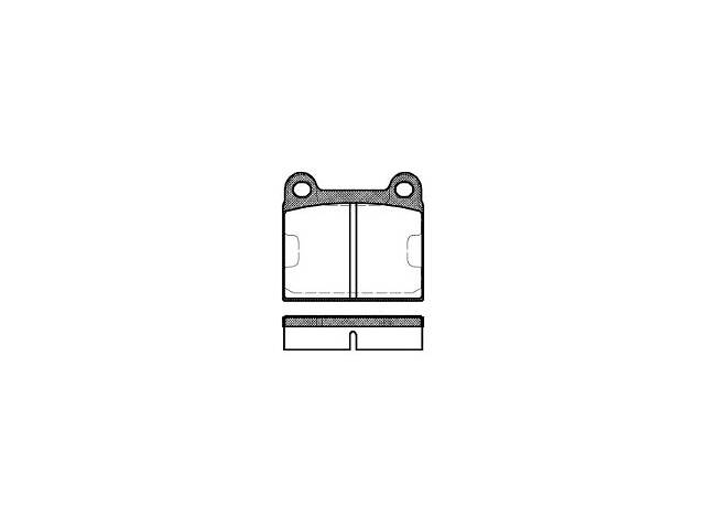 Тормозные колодки, к-кт. PORSCHE 911 / PORSCHE 914 / MASERATI 228 1947-2009 г.