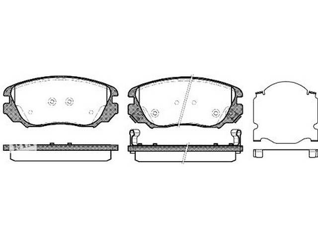 Тормозные колодки, к-кт. SAAB 9-5 (YS3G) / CHEVROLET CAMARO / BUICK 2008-2017 г.