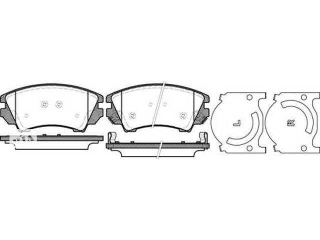 Тормозные колодки, к-кт. SAAB 9-5 (YS3G) / OPEL ASTRA J GTC / BUICK / BUICK 2008-2018 г.