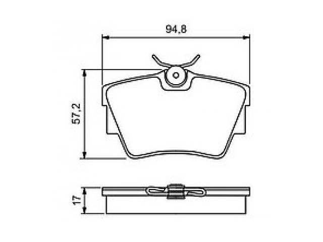 Тормозные Колодки Задние FAW - FAW 21748 Opel Vivaro 2001-2006 1,9 dci FAW 21748