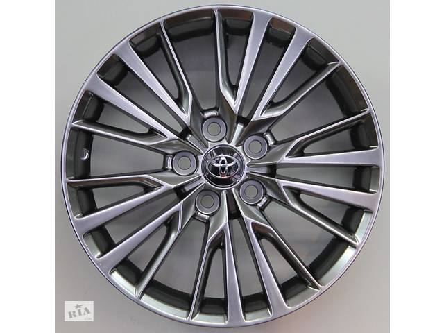 Цена за диск. Новые R18 5x114.3 Оригинальные литые диски TOYOTA Camry, Rav4 фирменные диски. Производство Япония