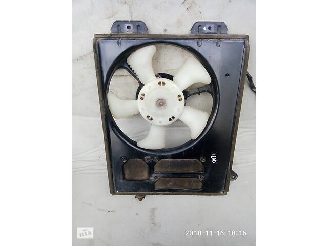 Вентилятор охлажд радиатор кондиционера в сборе 2,4i Mitsubishi Outlander 03-07