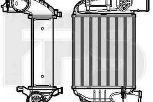 Интеркулер AUDI A4; SEAT EXEO, EXEO ST 1.8 11.00-05.10