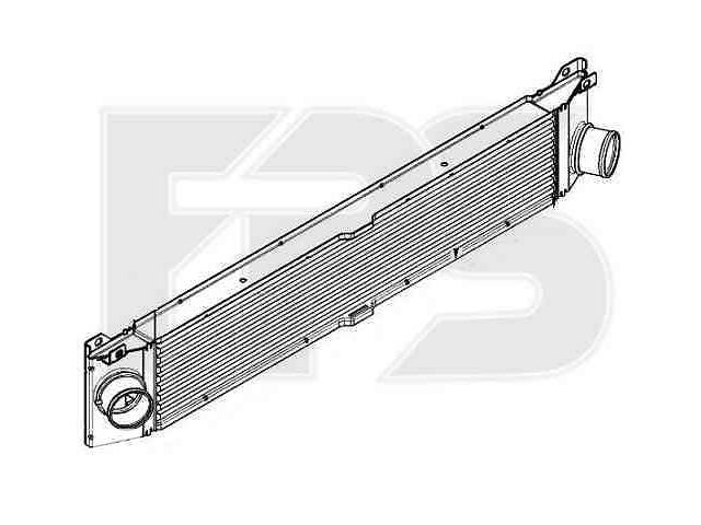 Интеркулер Citroen Jumper, Fiat Ducato, Peugeot Boxer 2.3 D (50 мм) (Nissens) FP 20 T65