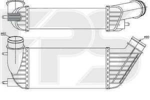 Интеркулер Citroen / Peugeot (NRF) FP 54 T67